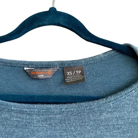 Merrell Blue Long Sleeve Dress - Picture 4 of 11